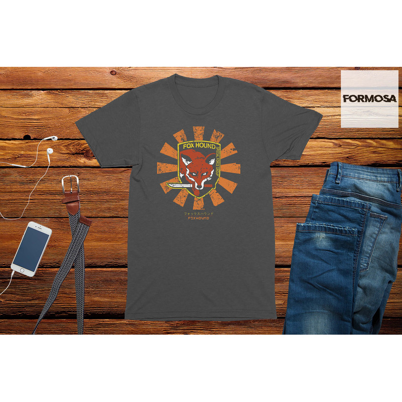 Fox Hound Adults Unisex Gaming T-Shirt, funny gamer shirt, mens gaming t-shirt, gamer shirt, funny gamer gift, gift for him - 3.jpg