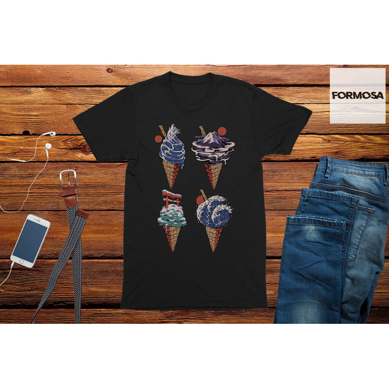 Japanese Ice Cream Adults Unisex T-Shirt, novelty graphic tee, anime girl shirt, anime clothing, birthday gift, hentai shirt - 1.jpg