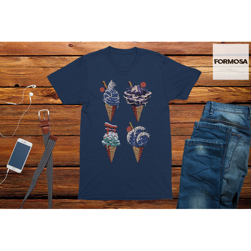 Japanese Ice Cream Adults Unisex T-Shirt, novelty graphic tee, anime girl shirt, anime clothing, birthday gift, hentai shirt - 3.jpg