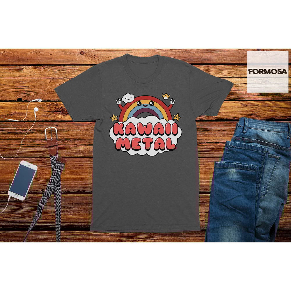 Kawaii Metal Adults Unisex T-Shirt, anime girl tee, hentai shirt, funny mens t shirt, novelty t shirt, geek t shirt, anime collection - 1.jpg