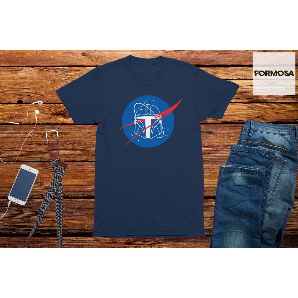 Mandalorian Space Agency T-Shirt Funny Slogan Tee Shirt Gift For Men - 1.jpg