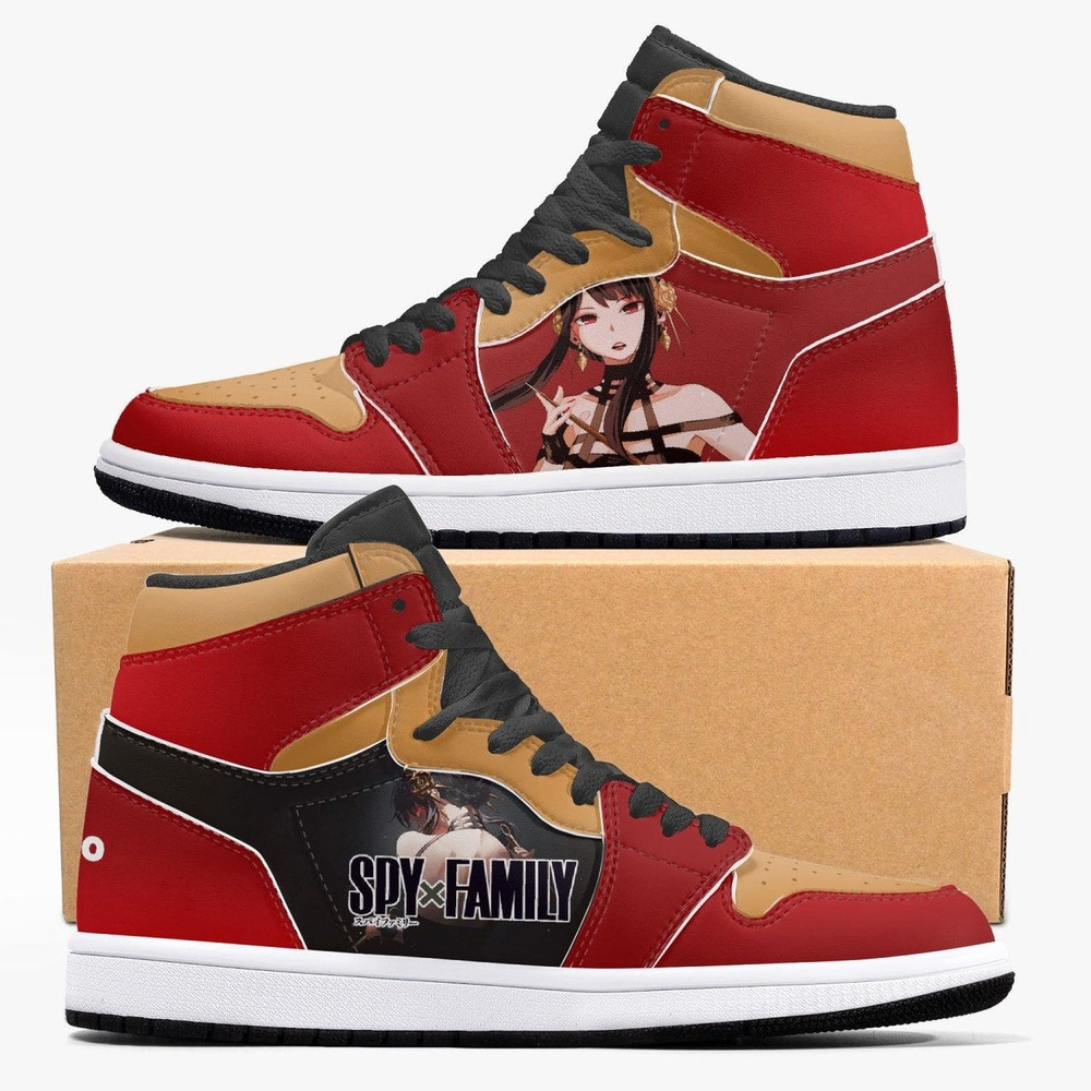 Psy x Family Yor Forger JD1 Shoes, Sakata Gintoki Gintama Jordan 1 Shoes, Sakata Gintoki Gintama Sneake