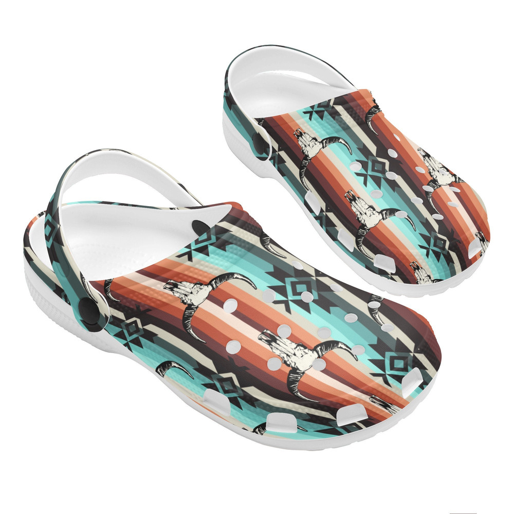 Women's Shoes Boho Skull Cow Girl Clogs Comfort Shoes Footwear Gift for Her Casual Shoes Woman Shoes Womens Shoes Clogs Slip on Shoes Gift.jpg