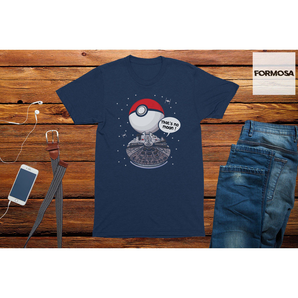 That's No Moon Anime Gaming T-Shirt Mens Sci Fi Gift Idea Tshirt - 3.jpg