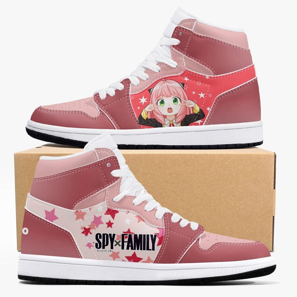 Psy x Family Anya Forger JD1 Shoes, Sakata Gintoki Gintama Jordan 1 Shoes, Sakata Gintoki Gintama Sneake