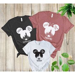 custom disney trip shirt, disney family trip shirt, mickey and minnie trip shirts, disney trip shirts, disney trip 2023