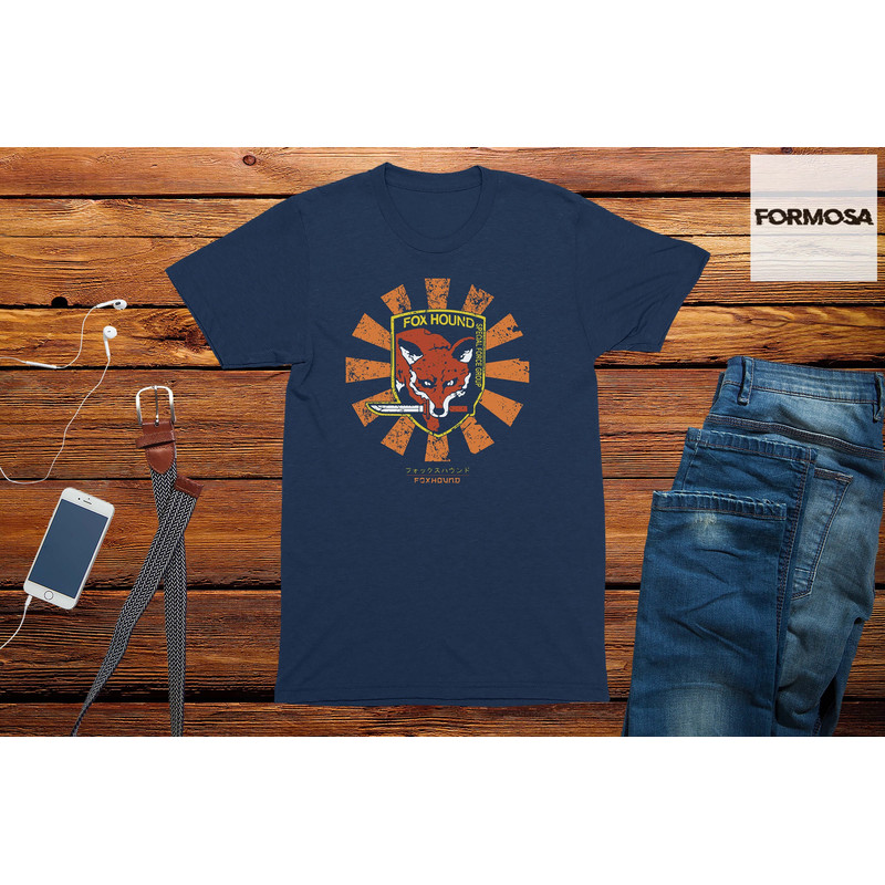 Fox Hound Adults Unisex Gaming T-Shirt, funny gamer shirt, mens gaming t-shirt, gamer shirt, funny gamer gift, gift for him - 1.jpg