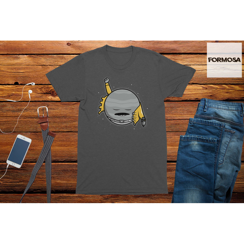Freddy Mercury Planet Adults Unisex T-Shirt, graphic tee, novelty, men's comedy t-shirt, birthday t-shirt, black t-shirt - 2.jpg