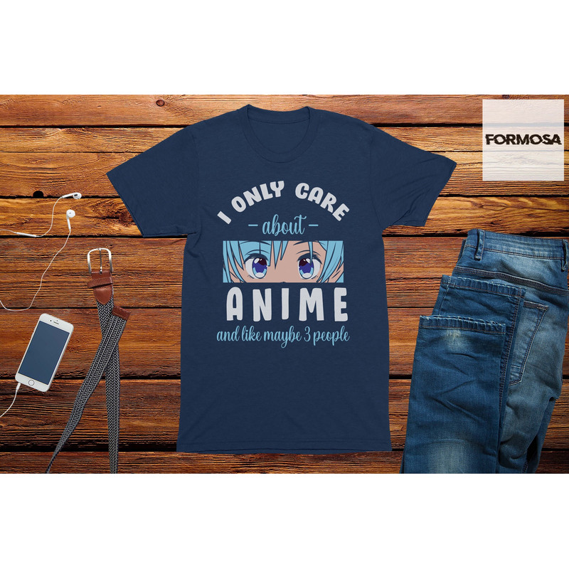 I Like Anime & 3 Other People Adults Unisex T-Shirt, comics, i love anime, girls anime shirt, men's anime shirt - 1.jpg