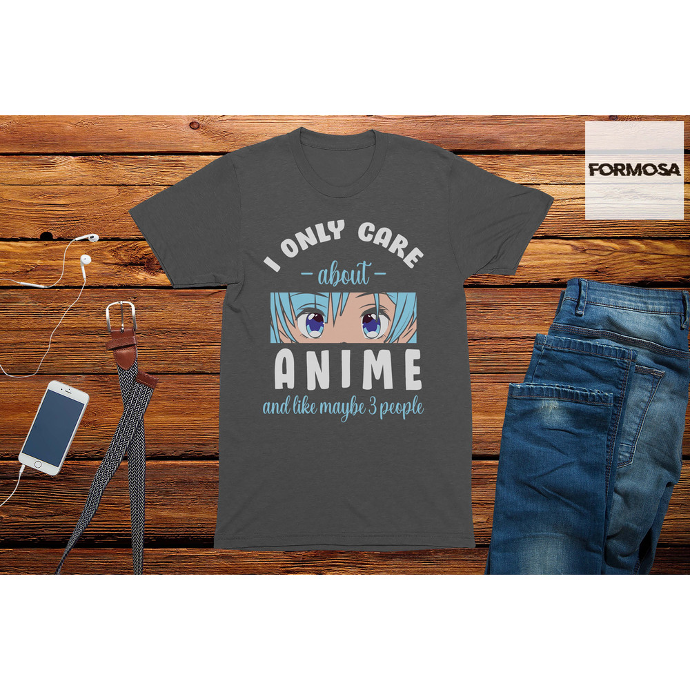 I Like Anime & 3 Other People Adults Unisex T-Shirt, comics, i love anime, girls anime shirt, men's anime shirt - 3.jpg
