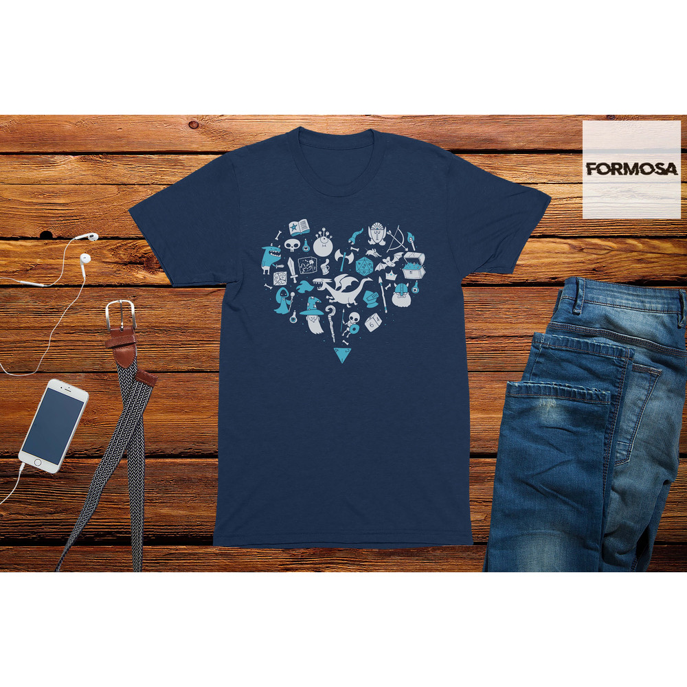 I Love Gaming Adults Unisex T-Shirt, critical role, critical hit, dungeon master, roleplay, men's t-shirt, gifts for gamers - 3.jpg