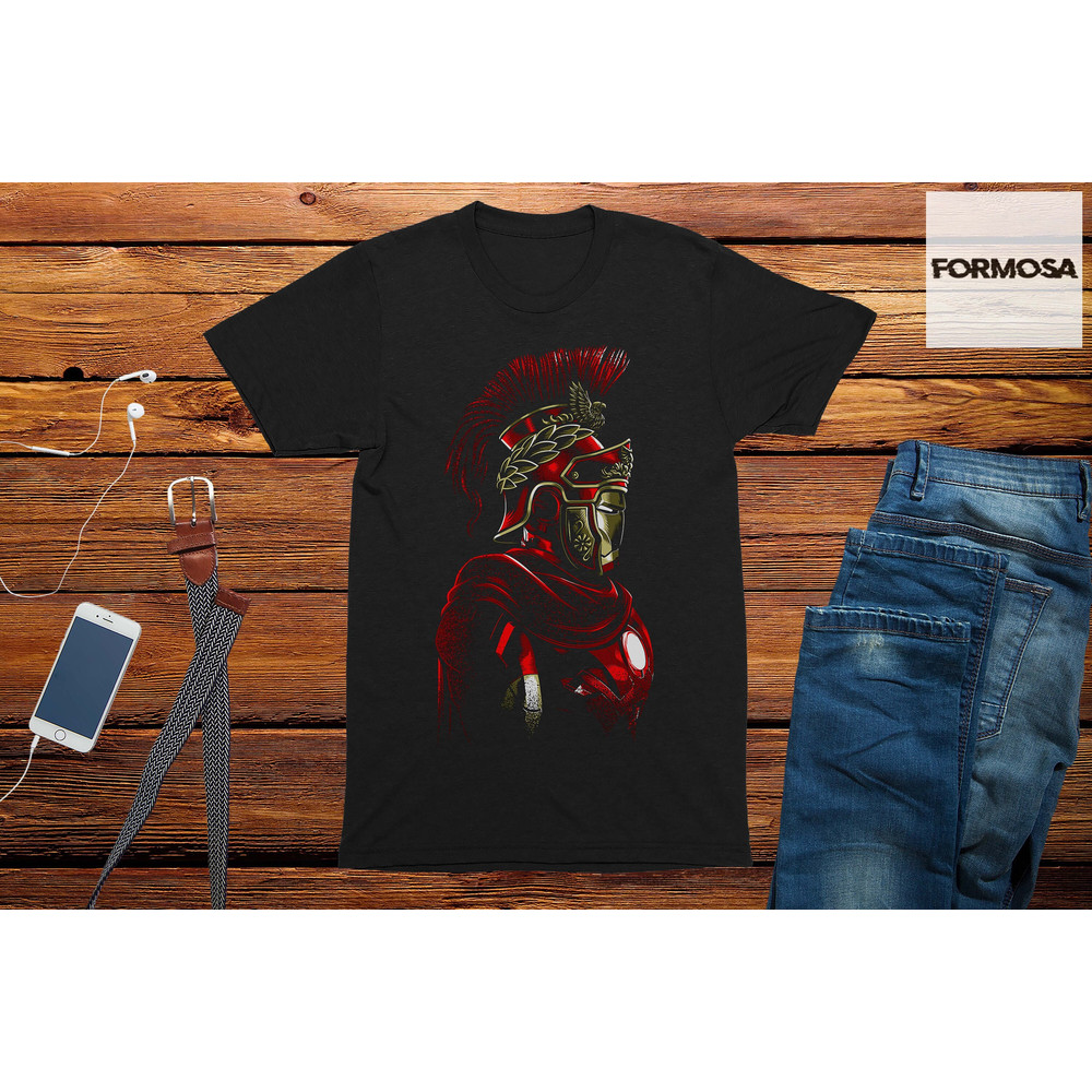 Iron Roman Soldier Adults Unisex T-Shirt, men's t-shirt, top, fashion, adults tshirt, graphic tee, novelty, men's comedy t-shirt - 1.jpg