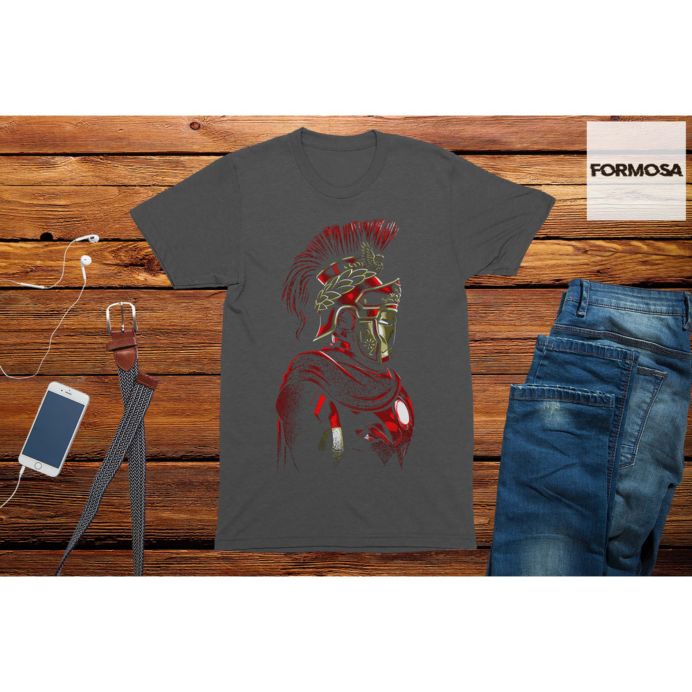Iron Roman Soldier Adults Unisex T-Shirt, men's t-shirt, top, fashion, adults tshirt, graphic tee, novelty, men's comedy t-shirt - 2.jpg