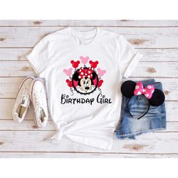 minnie birthday shirt, disney birthday girl shirt, disney birthday princess shirt, disney birthday trip shirt, disney bi