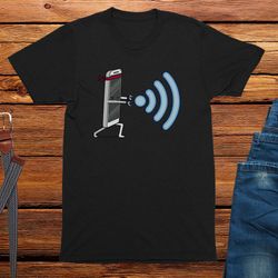 wi fikaduken funny mens t-shirt