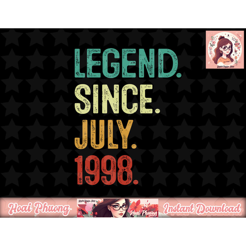 25 Years Old Legend Since July 1998 25th Birthday png, sublimation copy.jpg