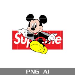 minie mouse supreme png, supreme logo png, minie mouse png, disney supreme png, ai digital file