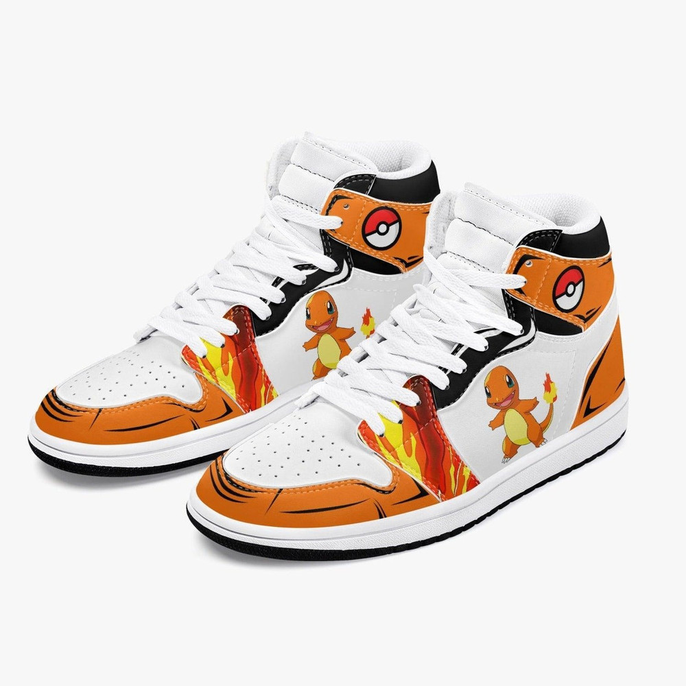 Pokemon Charmander JD1 Shoes, Sakata Gintoki Gintama Jordan 1 Shoes, Sakata Gintoki Gintama Sneake