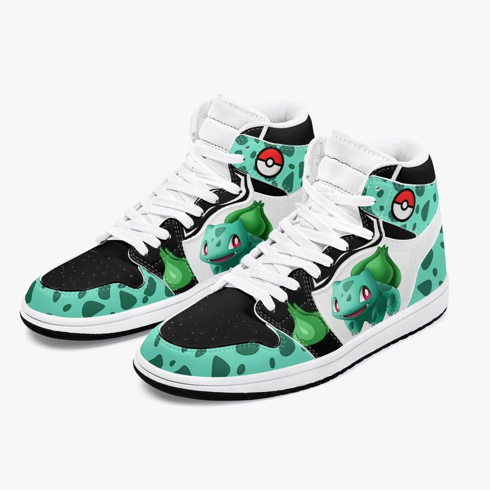 Pokemon Bulbasaur JD1 Shoes, Sakata Gintoki Gintama Jordan 1 Shoes, Sakata Gintoki Gintama Sne