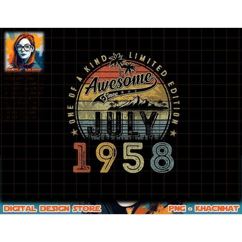 65 Year Old Awesome Since July 1958 65th Birthday png, sublimation copy.jpg