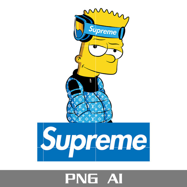 Bart Simpson Supreme Png Supreme Brands Logo Png Bart Simp