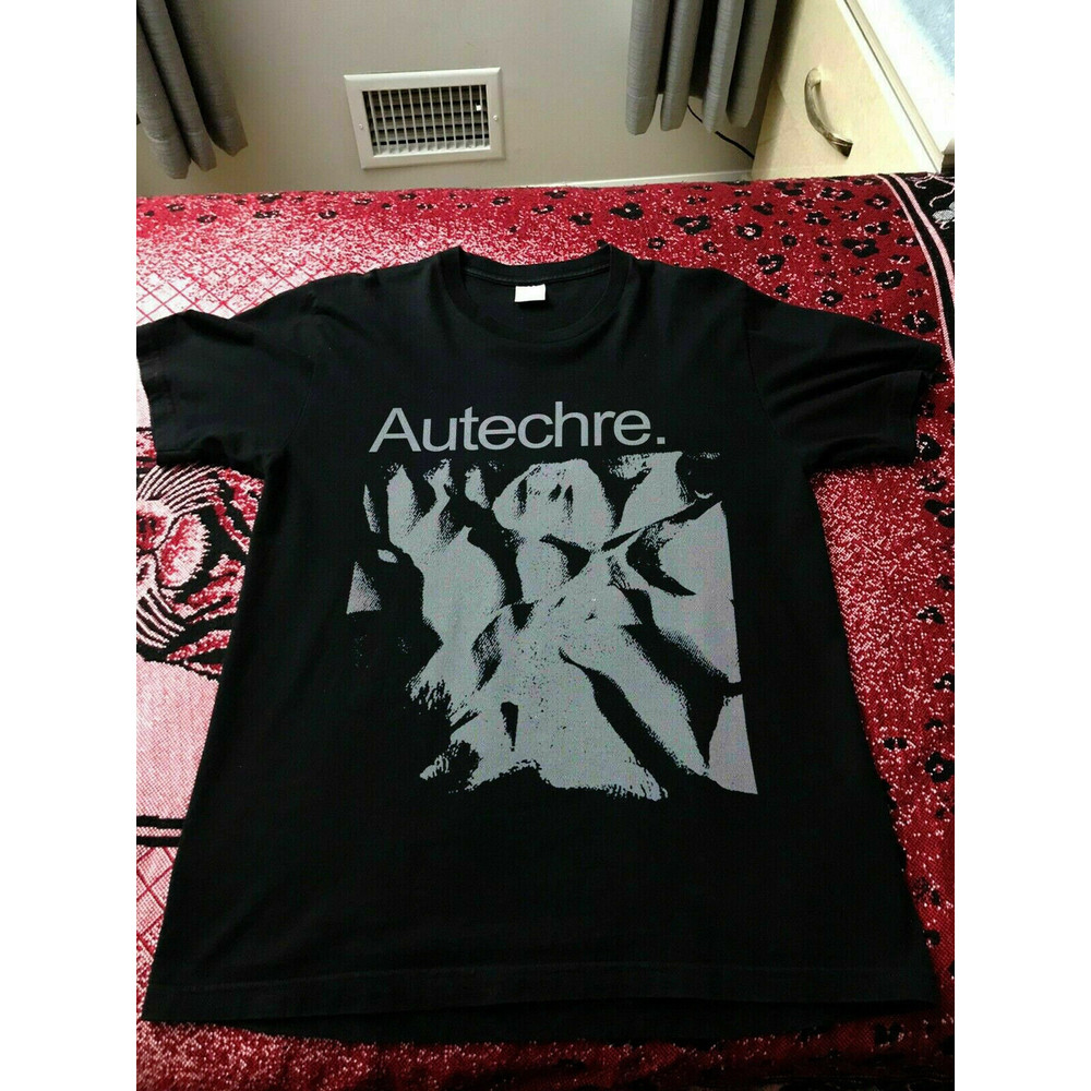 Autechre Tshirt vintage Faded Black Men's Tshirt Size USA Unisex Heavy Cotton - 1.jpg