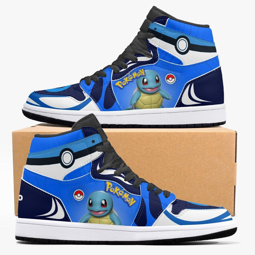 Pokemon Squirtle JD1 Shoes, Sakata Gintoki Gintama Jordan 1 Shoes, Sakata Gintoki Gintama Sneake