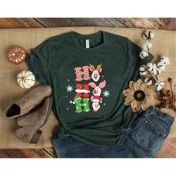 piglet christmas shirt, ho ho ho piglet shirt, winnie the pooh shirt, winnie the pooh shirt, winnie the pooh piglet shir