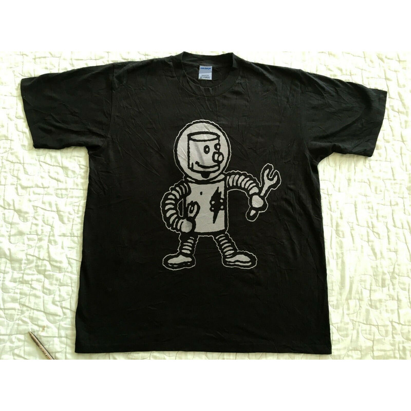 White Zombie Astro Creep Robot Tour Concert Men's Tshirt Size USA Unisex - 1.jpg