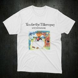 cat stevens tea for tillerman music legend white t shirt mens tshirt size usa unisex heavy cotton