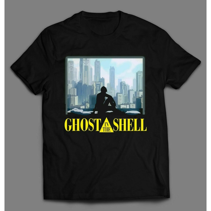 Ghost In The Shell Anime Men's Tshirt Size USA Unisex - 1.jpg