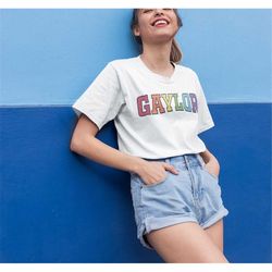 original gaylor collegiate tee