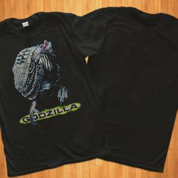 raregodzilla 1998 movie shirt 90s promo toho y2k king of monsters mens tshirt size usa unisex heavy cotton