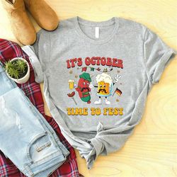it's october time to fest shirt, prost oktoberfest shirt, oktoberfest 2022 shirt, prost beer german, oktoberfest party g
