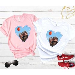 her carl his ellie shirt, carl & ellie valentines shirt, look up couple shirt, disney couple shirt, disney valentine shi