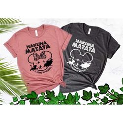hakuna matata, disney lion king shirt, animal kingdom shirt, disney safari trip shirt, mickey safari shirt, minnie safa