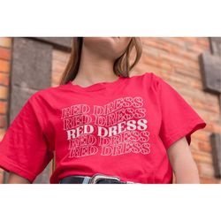the original red dress red tee