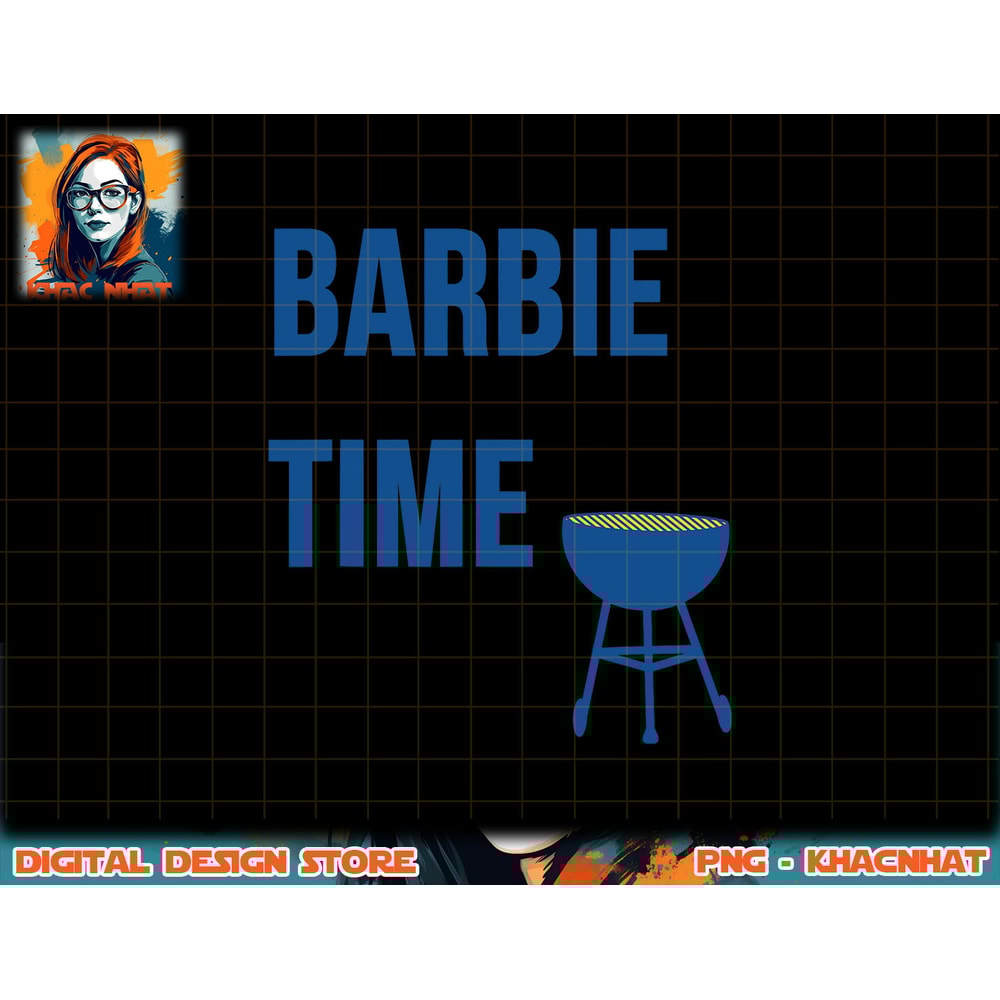 Australia Meme Tshirt Aussie Blue Australian Barbie Time copy.jpg