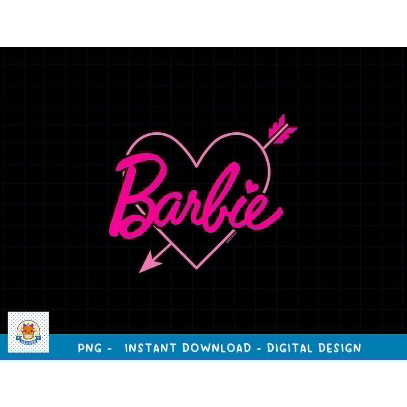 Barbie - Barbie Arrow Heart png, sublimation copy.jpg