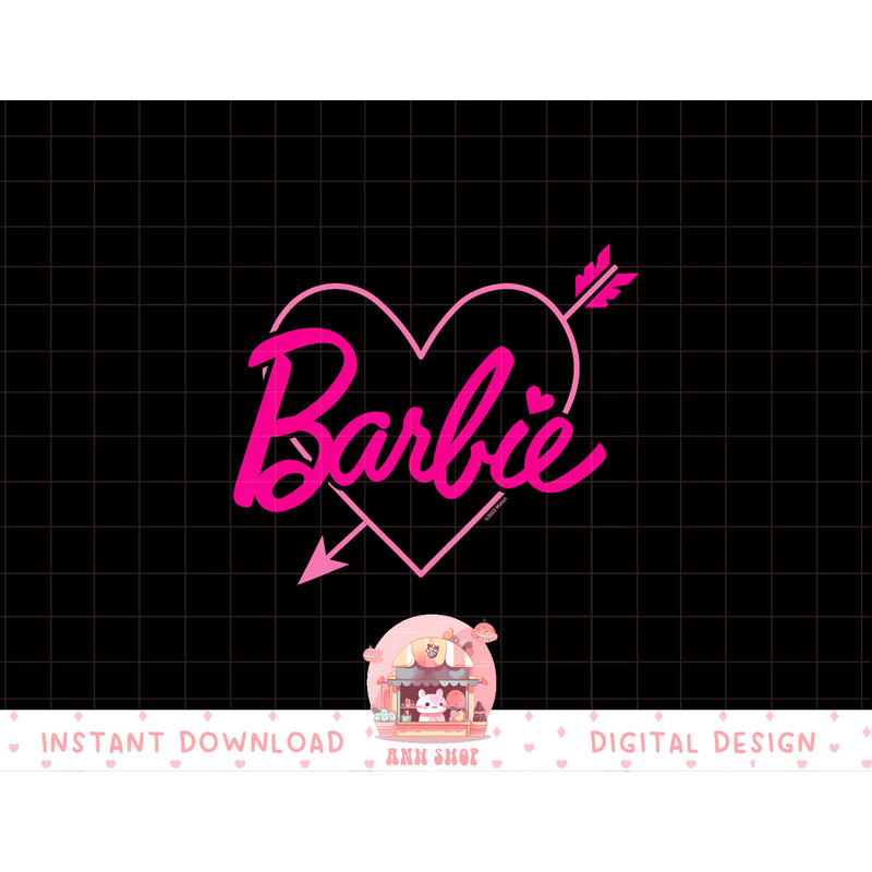 Barbie - Barbie Arrow Heart png, sublimation copy.jpg