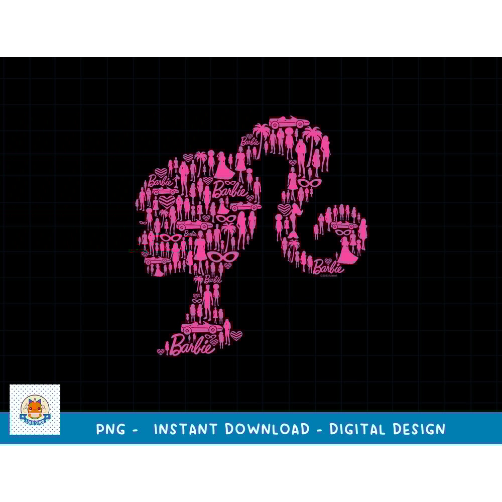 Barbie - Barbie Lifestyle Silhouette png, sublimation copy.jpg