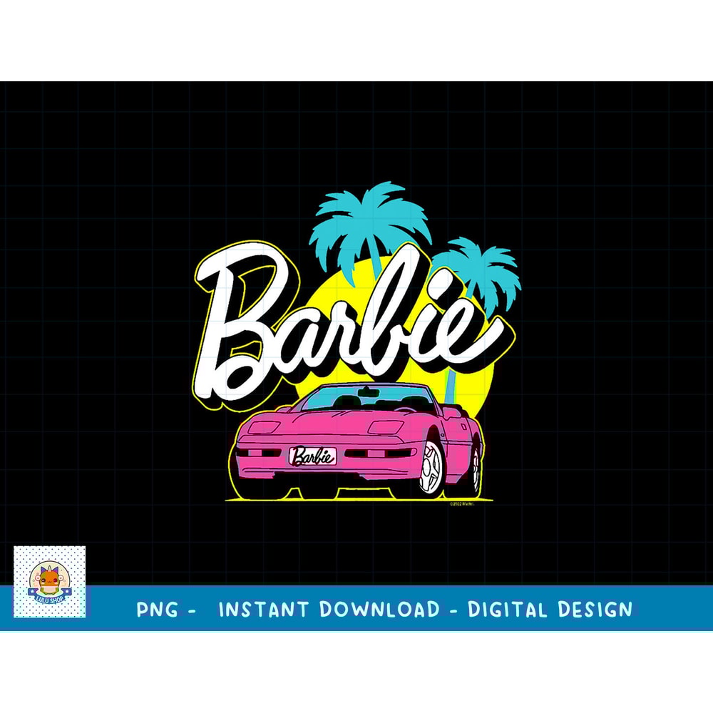 Barbie - Barbie Malibu Logo Convertible png, sublimation copy.jpg