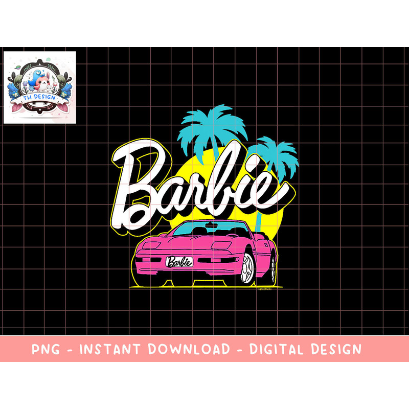 Barbie - Barbie Malibu Logo Convertible png, sublimation copy.jpg