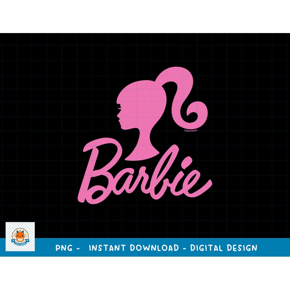 Barbie - Barbie Pink Logo Glitter png, sublimation copy.jpg