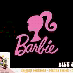 barbie - barbie pink logo glitter png, sublimation copy