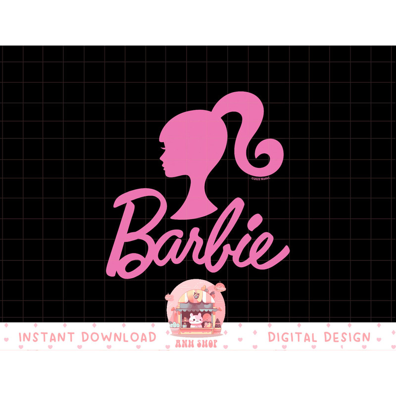 Barbie - Barbie Pink Logo Glitter png, sublimation copy.jpg