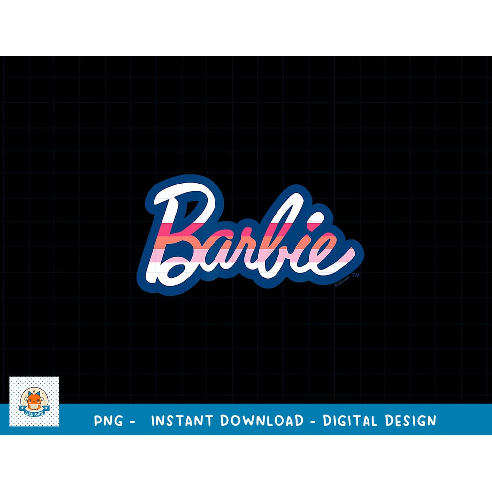 Barbie - Barbie Stripe Logo png, sublimation copy.jpg