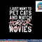 Funny Horror Movie Fan - Halloween Cat Lover Gift png, sublimation copy.jpg