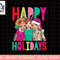Barbie - Christmas - Happy Holidays png, sublimation copy.jpg