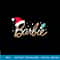 Barbie - Christmas - Logo Santa Hat png, sublimation copy.jpg